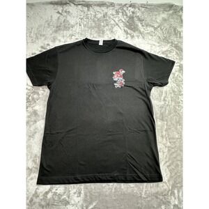 Gitana Brand T-Shirt Men's Size Large Black Short Sleeve Crew Neck Skate NWOT